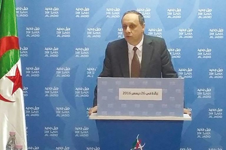 جيلالي سفيان رئيس حزب جيل جديد المعارض في الجزائر - أرشيفية
