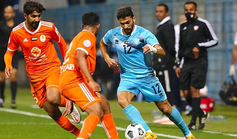 حتا يهزم عجمان العين فاز على الشارقة في الدوري الإماراتي