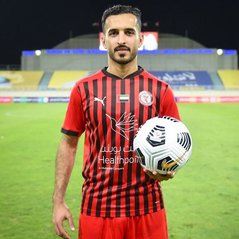 علي مبخوت هداف الدوري الإماراتي العين فاز على الشارقة في الدوري الإماراتي