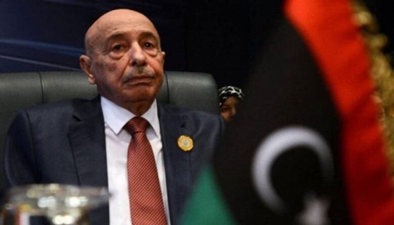 رئيس البرلمان الليبي عقيلة صالح 