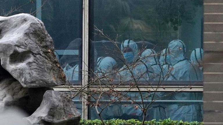 فريق منظمة الصحة العالمية في ووهان بالصين فريق منظمة الصحة العالمية في الصين