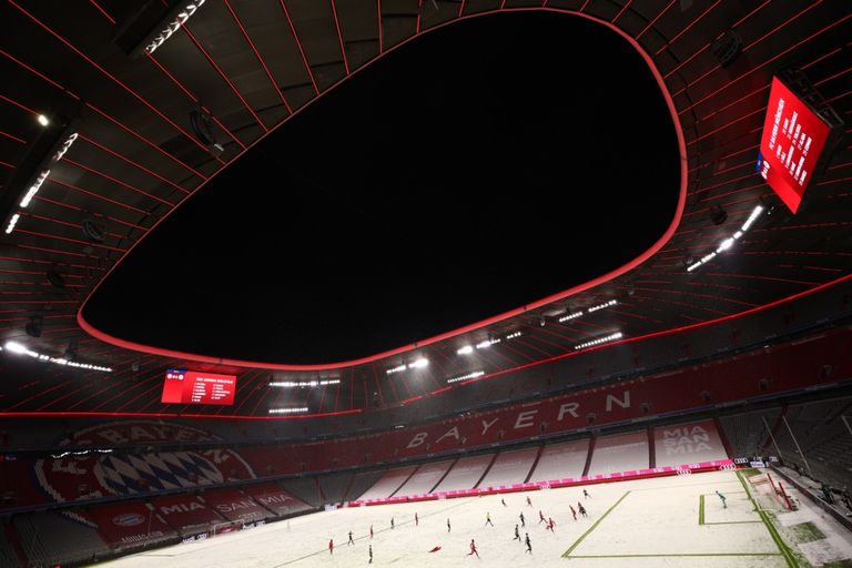 من مباراة بايرن وأرمينيا بيليفيلد