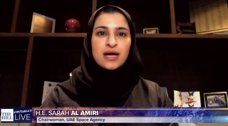 مداخلة سارة الأميري خلال الفعالية 