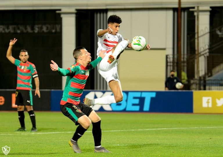 حميد أحداد لاعب الزمالك