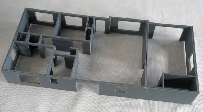 المنزل المشيد بالطباعة ثلاثية الأبعاد