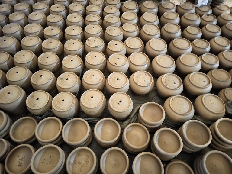 صناعة الفخار في غزة صناعة الفخار في غزة