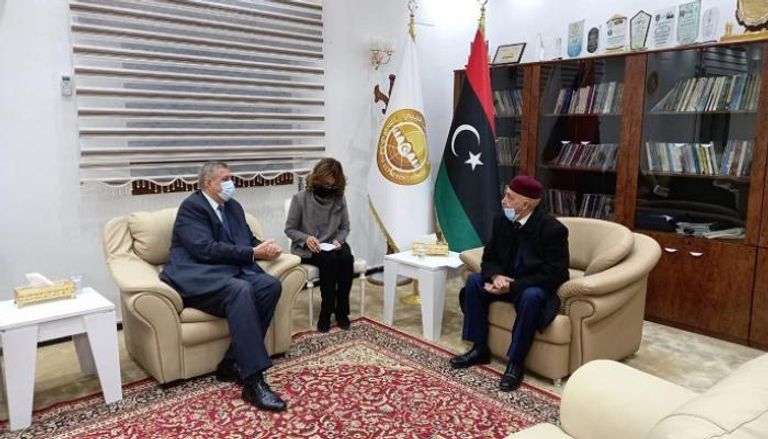 رئيس البرلمان الليبي والمبعوث الأممي يان كوبيش