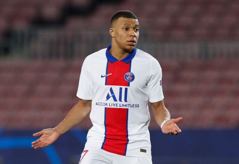 كليان مبابي نجم باريس سان جيرمان الفرنسي كيليان مبابي