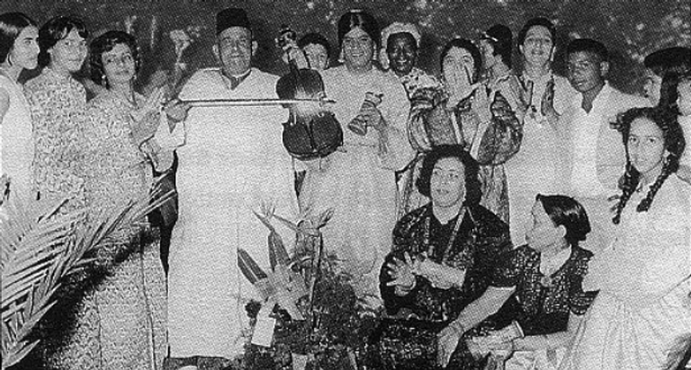 بوشعيب البيضاوي جانب من إحدى دورات المهرجان الوطني لفن العيطة