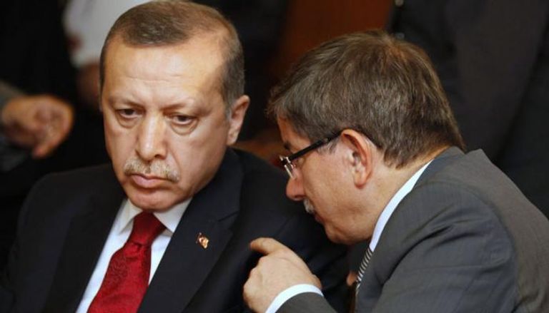 الرئيس التركي وأحمد داود أوغلو