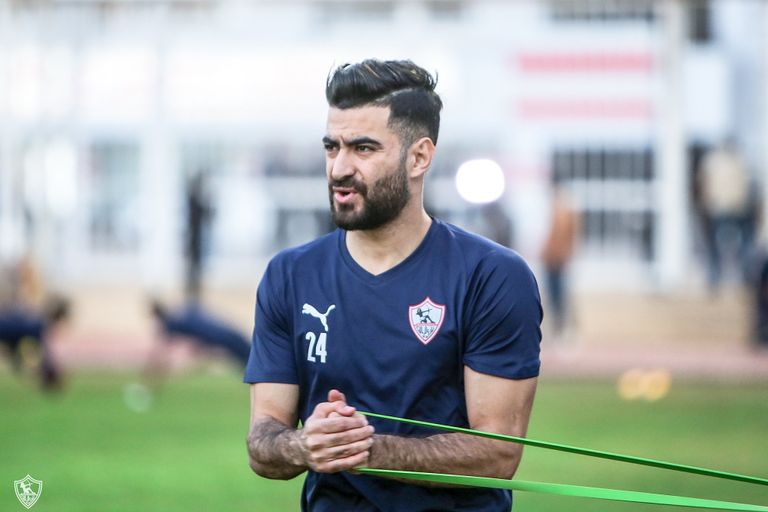 التونسي حمزة المثلوثي ظهير أيمن نادي الزمالك جيمي باتشيكو مدرب الزمالك