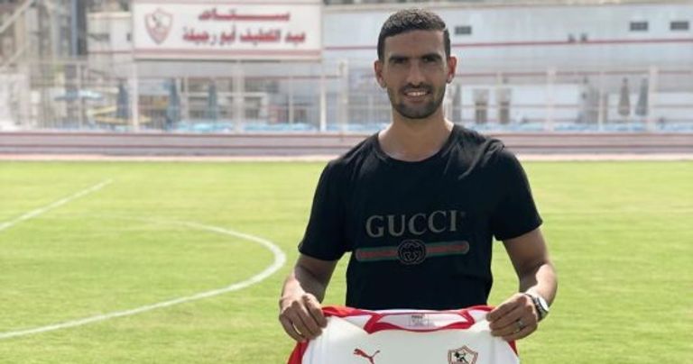 محمد عواد حارس الزمالك جيمي باتشيكو مدرب الزمالك
