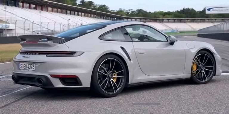 طراز بورش 911 تربو S طراز McLaren 570S