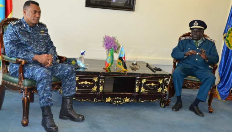رئيسا أركان الجيش الإثيوبي وجنوب السودان