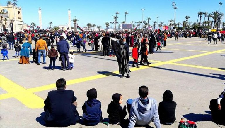 احتفالات العاصمة طرابلس بالعيد الـ 10 للثورة