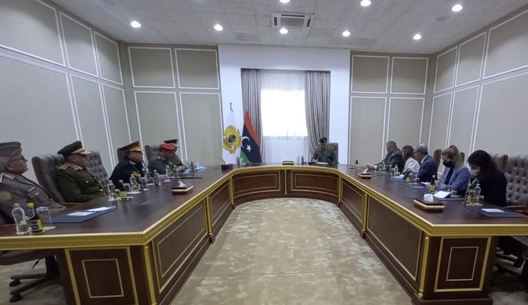 وفد 5+5 يستقبل المبعوث الأممي ببنغازي