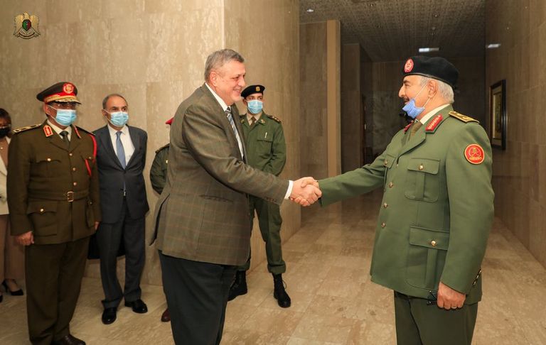 وفد 5+5 يستقبل المبعوث الأممي ببنغازي