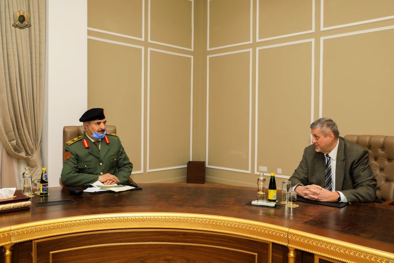 وفد 5+5 يستقبل المبعوث الأممي ببنغازي