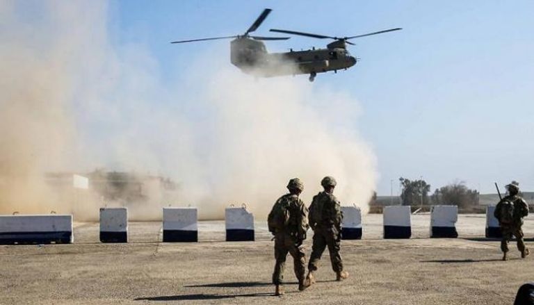 مجموعة من القوات الأمريكية في العراق