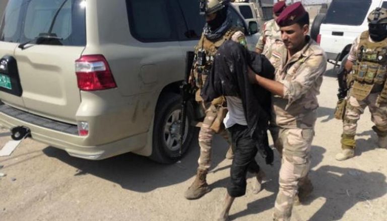 قوات الأمن العراقية خلال عملية سابقة