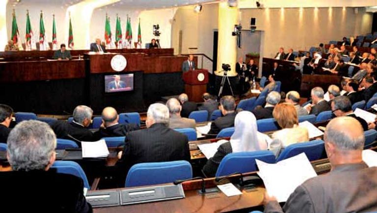 البرلمان الجزائري - أرشيفية مقر البرلمان الجزائري - أرشيفية