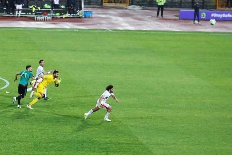 محمد أبو جبل حارس الزمالك حراس مرمى الزمالك المصري