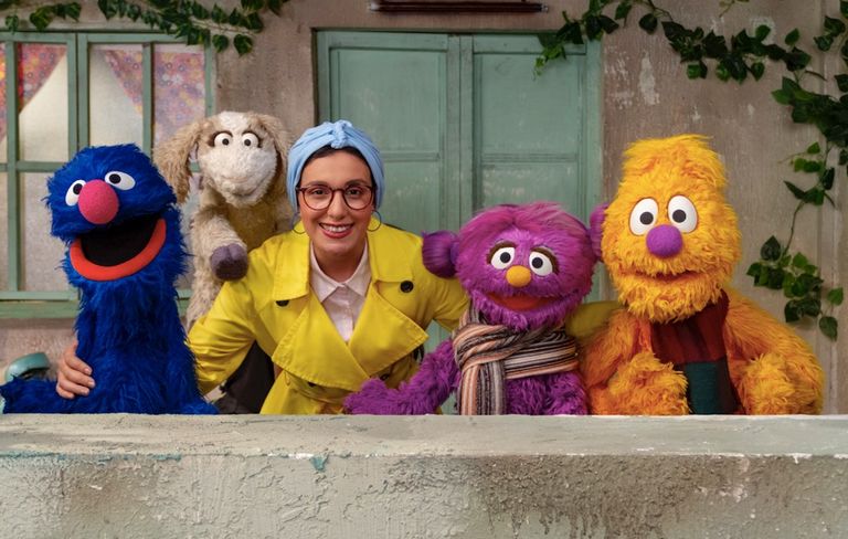 مشهد من برنامج الأطفال 