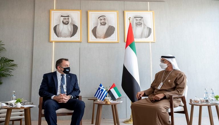 جانت من لقاءات الشيخ محمد بن زايد آل نهيان مع مسؤولي الوفود المشاركة في آيدكس 2021 جانب من اللقاءات