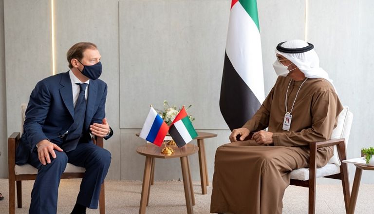 جانت من لقاءات الشيخ محمد بن زايد آل نهيان مع مسؤولي الوفود المشاركة في آيدكس 2021 جانب من اللقاءات