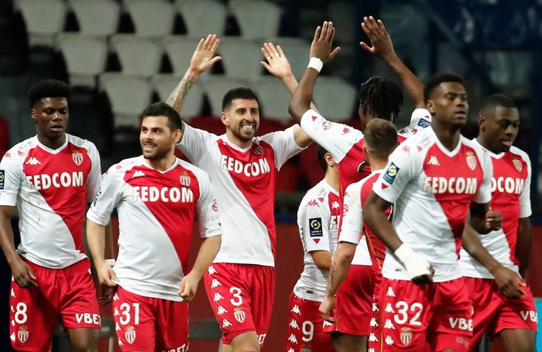 موناكو الفرنسي كيليان مبابي لاعب باريس سان جيرمان