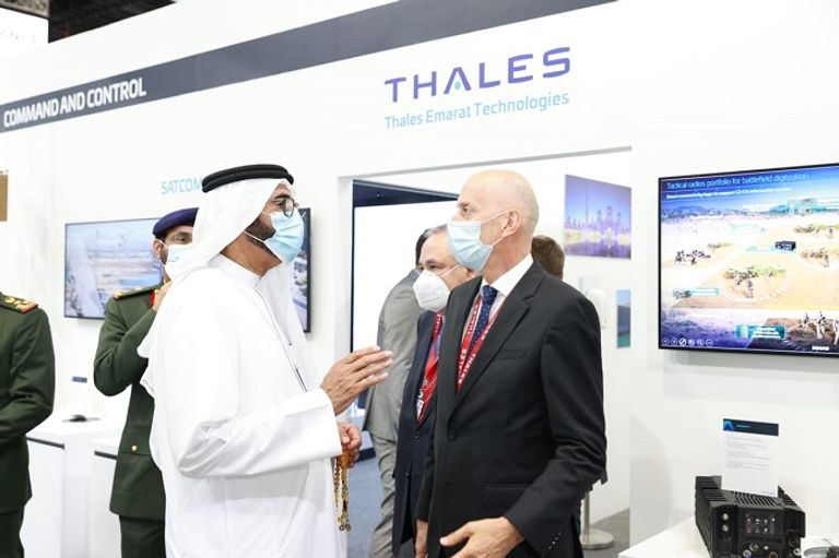 البواردي يقوم بجولة في آيدكس 2021 البواردي يقوم بجولة في آيدكس 2021