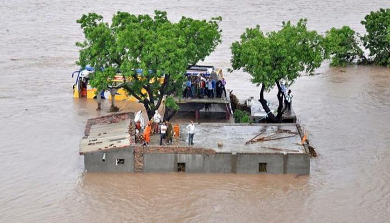 كارثة الفيضانات في الهند