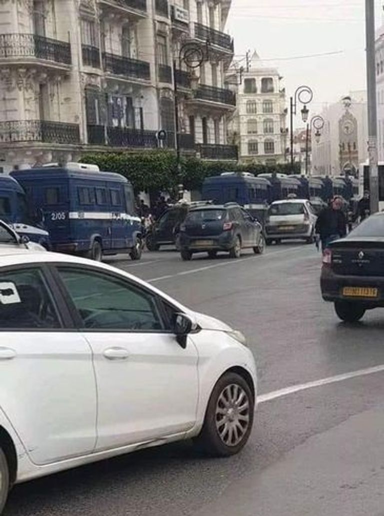 تعزيزات أمنية في العاصمة الجزائرية في ذكرى الحراك