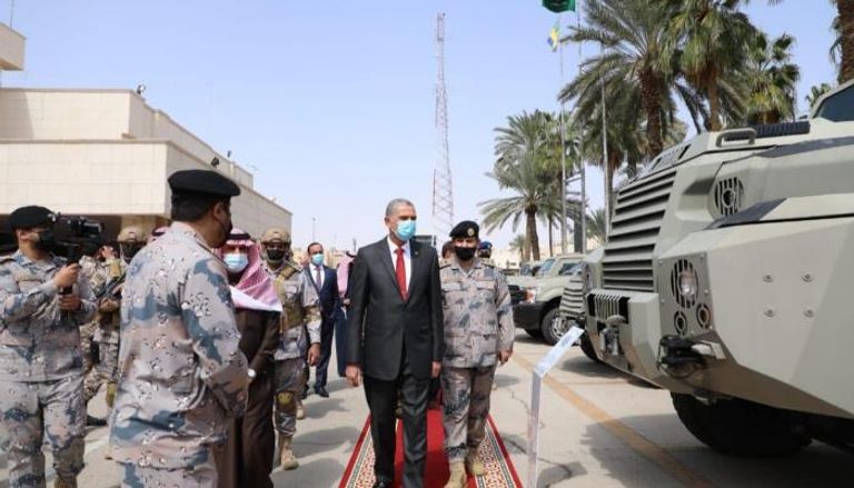 وزير الداخلية العراقي عثمان الغانمي في العاصمة السعودية الرياض