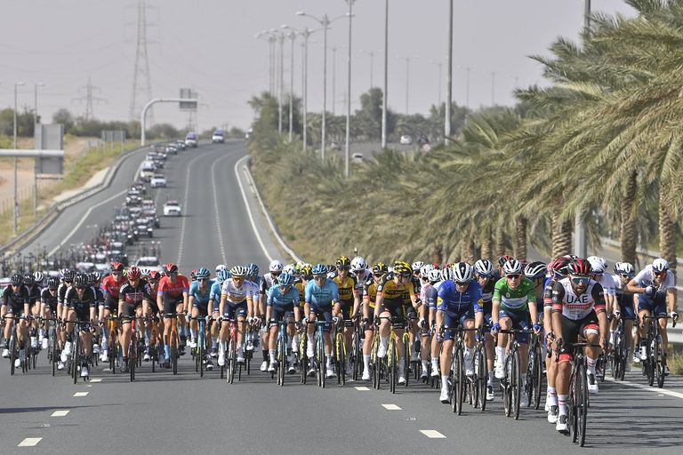 طواف الإمارات السلوفيني تادي بوجاتشر دراج فريق الإمارات