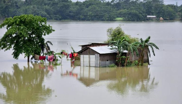 وفاة 136 شخصا من المفقودين بسبب فيضان الهند