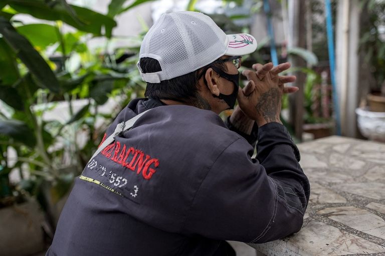 سيجارة محشوة بمخدر الميثامفيتامين