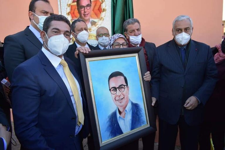 إطلاق اسم الإعلامي صلاح الدين الغماري على المدرسة