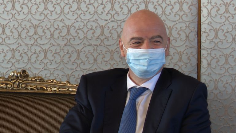 جياني إنفانتينو رئيس الفيفا