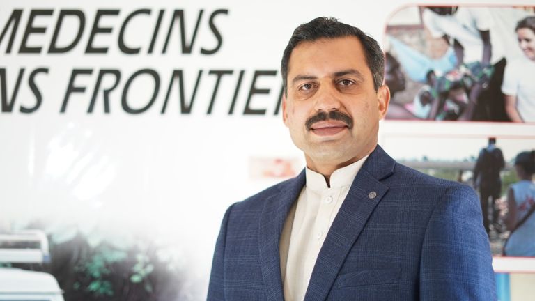 إعجاز زارين أحد مشاريع أطباء بلا حدود