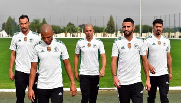 لاعبو منتخب الجزائر
