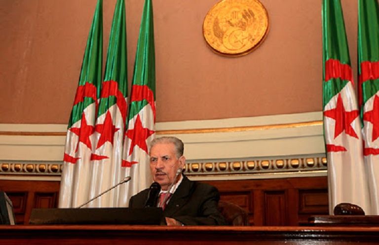 صالح قوجيل رئيس مجلس الأمة الجزائري - أرشيفية صالح قوجيل رئيس مجلس الأمة الجزائري - أرشيفية