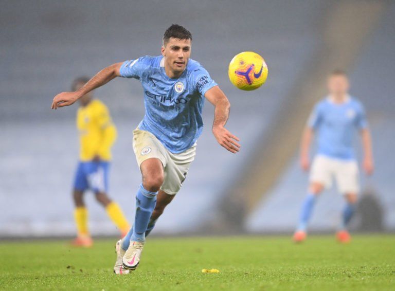 رودري نجم مانشستر سيتي الإنجليزي