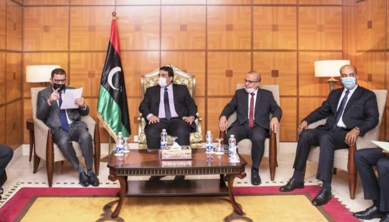 رئيسا وأعضاء المجلس الرئاسي والحكومة الليبية