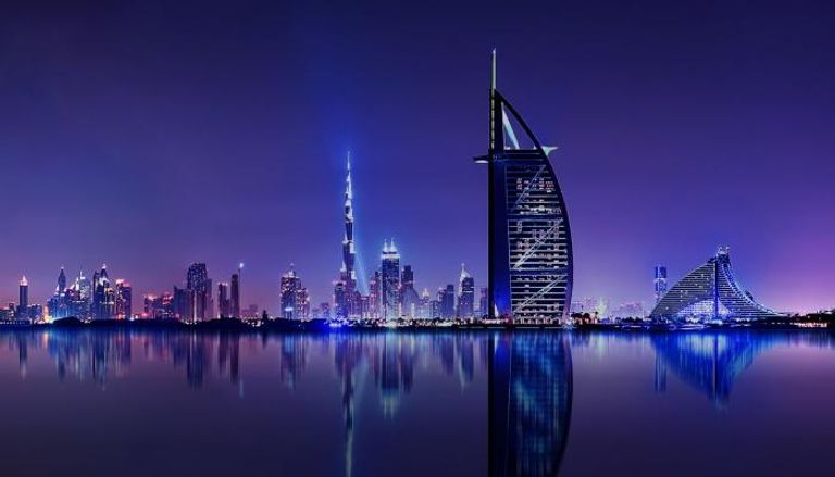 مشهد لعام لمدينة دبي الإماراتية