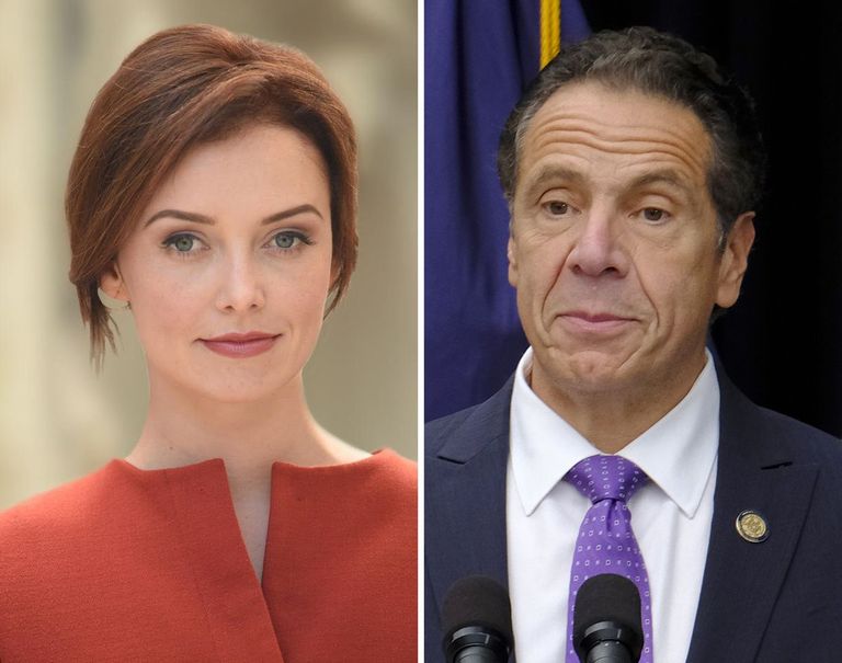 ليندسي بويلان ضحية التحرش من حاكم نيويورك - أرشيفية