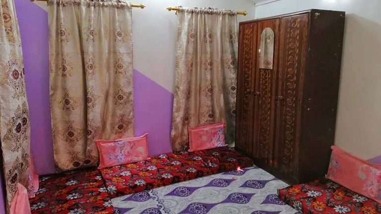 نموذج للمنازل الخشبية