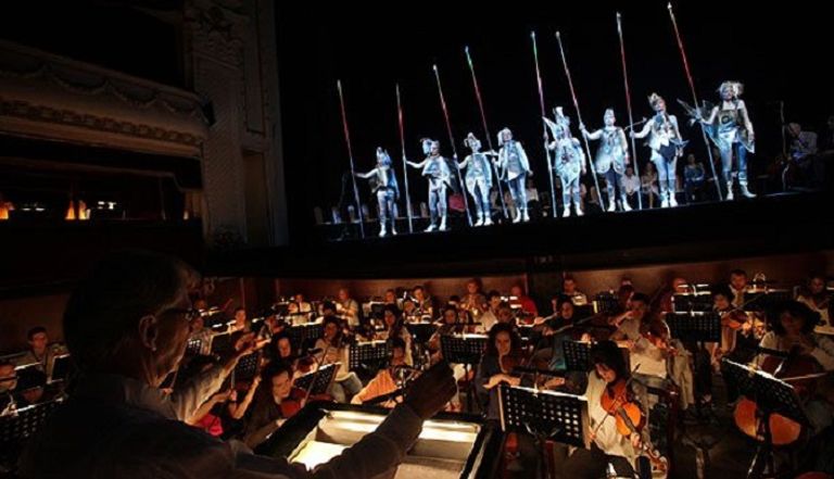 عازفون في "أوبرا صوفيا" - أرشيفية