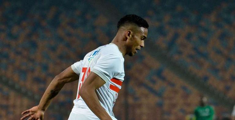 سيف الدين الجزيري لاعب الزمالك الأهلي المصري