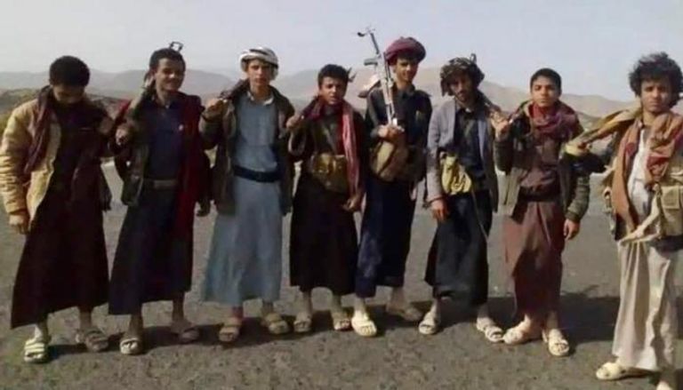 جانب من حشد الحوثيين لقبائل شمال اليمن